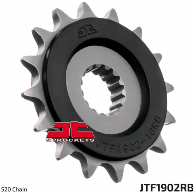 Stahl geräuscharmes vorderes Ritzel 1902 - 520 JT SPROCKETS JTF1902.15RB HUSQVAR