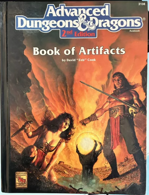Advanced Dungeons & Dragons 2nd Ed., Book of Artifacts, englisch!