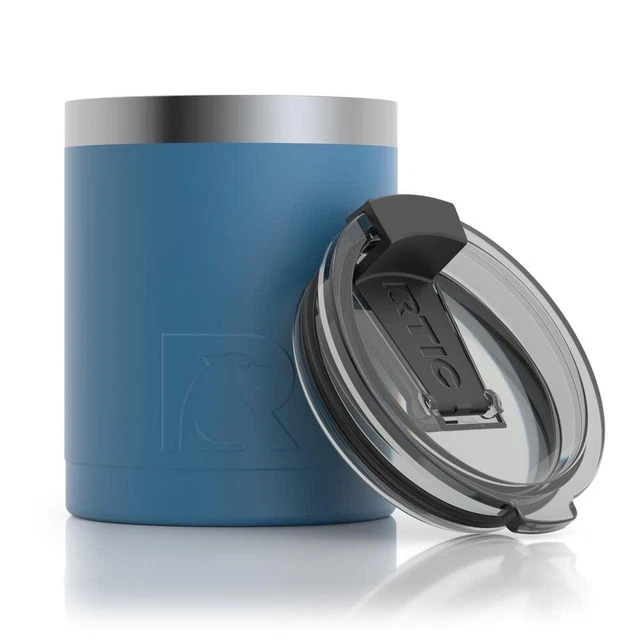 RTIC 12oz Vacuum-Insulated Stainless Steel Lowball Tumbler - 4 Color Options