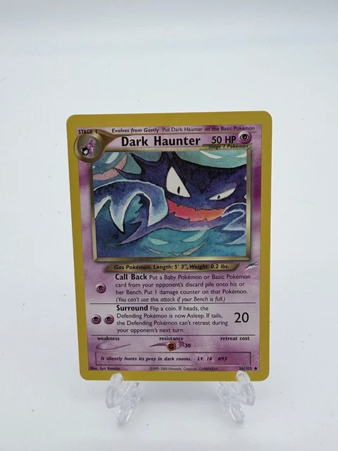 dark haunter pokemon card - - 027 - ME: Mega Evolution Promo (MEP) - Illustration Art that Pokmon is still Asleep Dark Haunter 36/105 - Neo