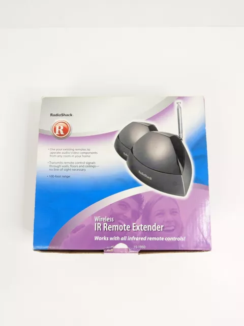 Radio Shack Wireless IR Remote Extender 15-1950 NOS