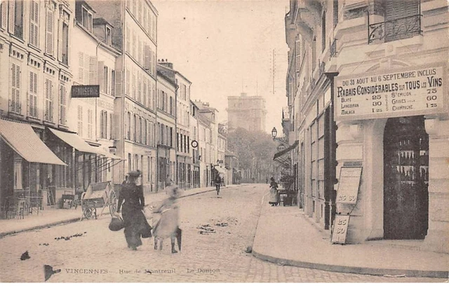 94 - VINCENNES - SAN67784 - Rue de Montreuil - Le Donjon