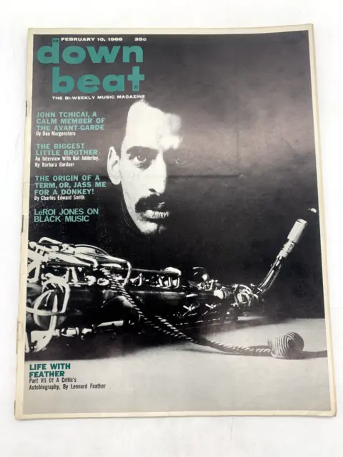 Down Beat 1966 John Tchicai Sun Ra Albert Ayler (Jazz History, Vintage)