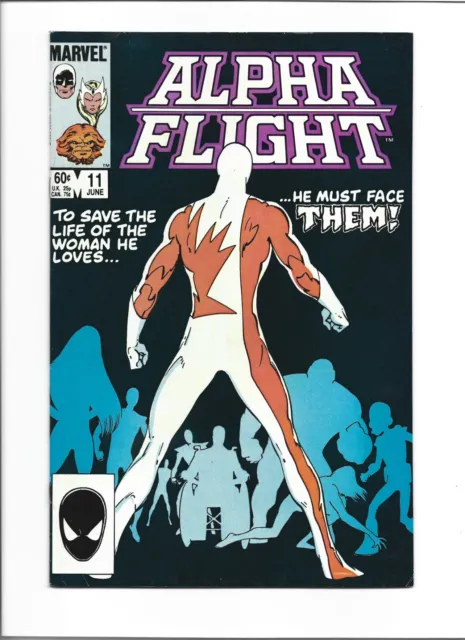 Alpha Flight #11 Marvel Comics 1984  1st App of Jerome Jaxon & Omega Flight