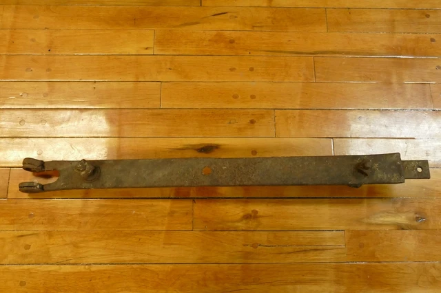 Vintage Antique Strap Hinge For A Barn Door Hand Forged Rustic Primitive 28”