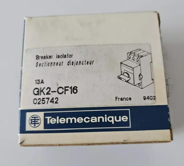 Telemecanique Optimal 25 Contactor, GK2-CF16 (R23M7)