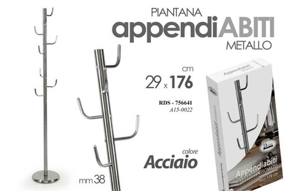 InterDesign Classico Portasacchetti da Armadietti 14x16.5x5 cm Argento Metallo 