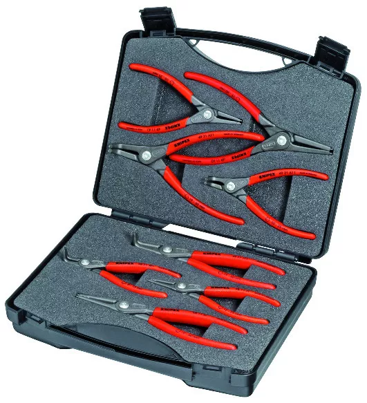 KNIPEX Sicherungsringzangen-Sets 00 21 25 Präzisions-Sicherungsringzangen-Se