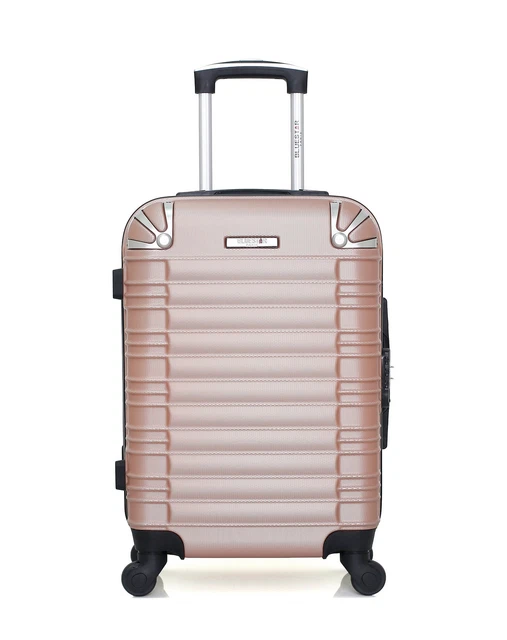 Valise cabine 47cm valise trolley souple 4 roues pour enfant fille