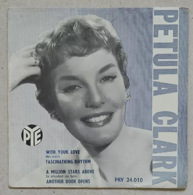 Rarissime Collector EP de Petula Clark de 1957  EX/EX  Introuvable dans cet état