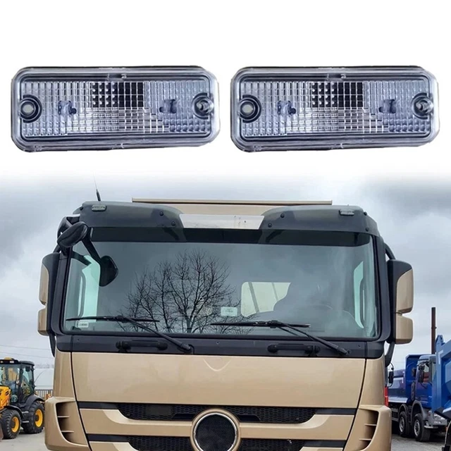 2 pz 24 V visiera solare LED camion luce parasole luce camion luce tetto per Merc Y2O3
