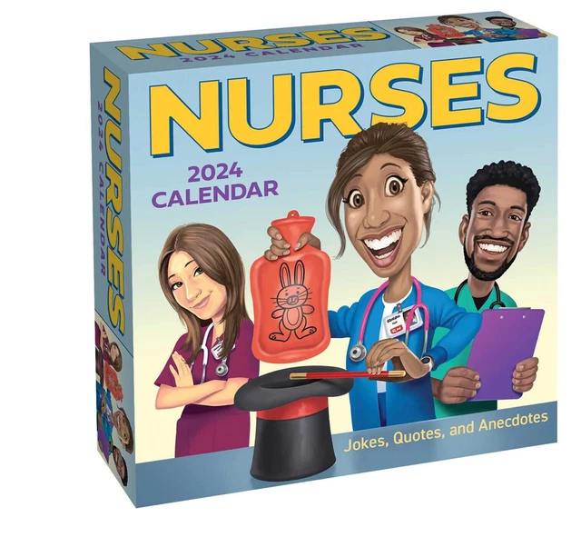 ANDREWS MCMEEL NURSES 2024 DaytoDay Calendar Jokes, Quotes, and