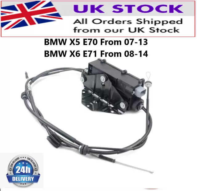 For BMW X5 E70 X6 E71 UK Warranty Parking Brake Handbrake Actuator Module 24H