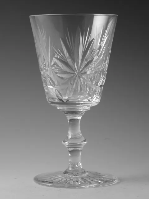 EDINBURGH Crystal - STAR of EDINBURGH - Claret Wine Glass / Glasses - 5" (1st)