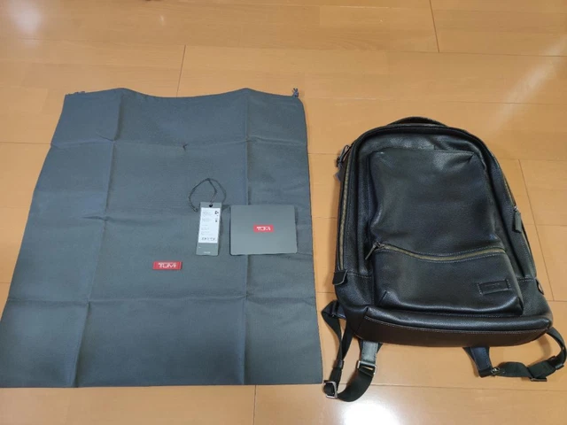 TUMI Harrison Bates business backpack genuine leather discontinued edition A115