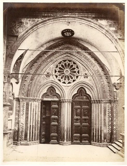 Tirage Albuminé Vintage Italie Naples Circa 1880 - Format 20x25 Cm - Réf. MN0389