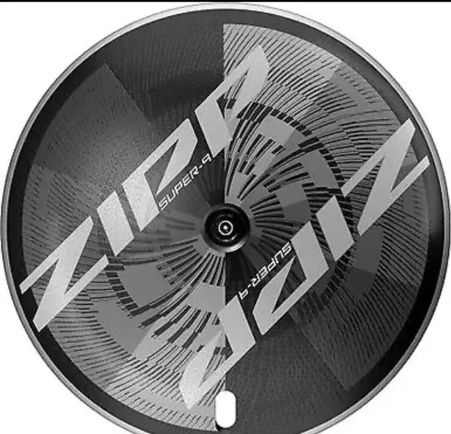 Zipp Super-9 Carbon Clincher Tubeless Disc Wheel - Rear-Shimano