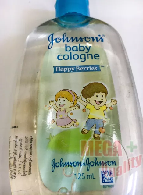 JOHNSON s BABY COLOGNE HAPPY BERRIES gentle Mildly Scented 125ml 2