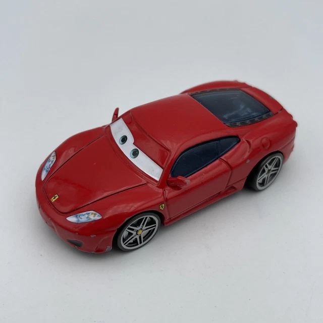 VOITURE DISNEY CARS MICHAEL SCHUMACHER FERRARI F430 Diecast métal 1/55