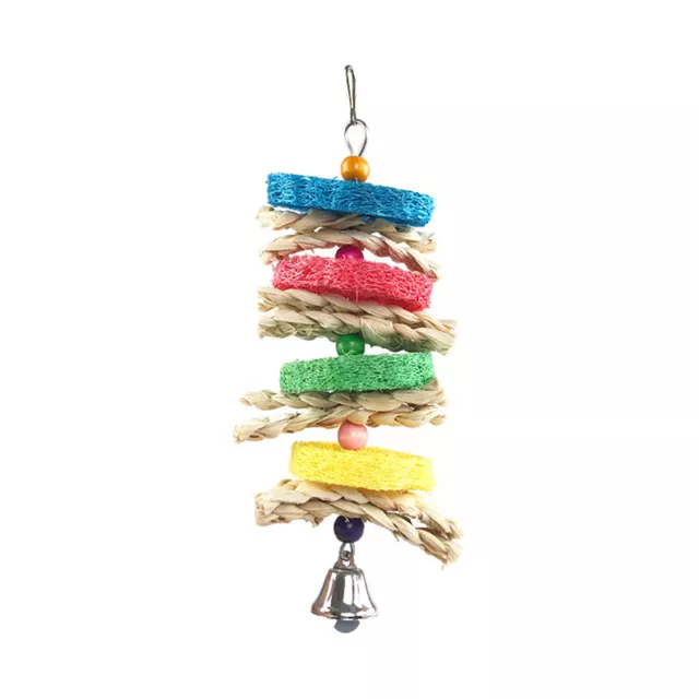 Parrot Rattan Toys Bird Supplies Chewing Toy Wood Rattan Ball Pet Accessor-wf