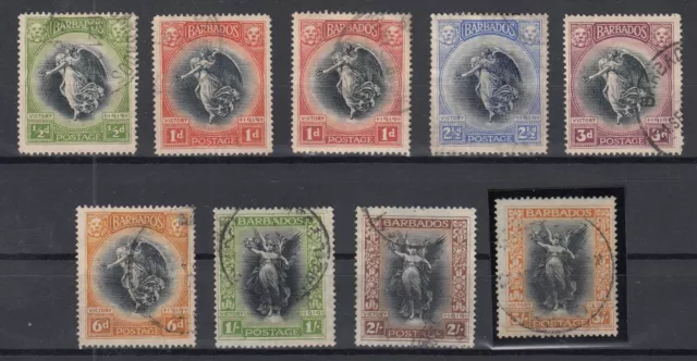 Ky18849/ British Barbados – 1920 / 1921 Used Semi Modern Selection