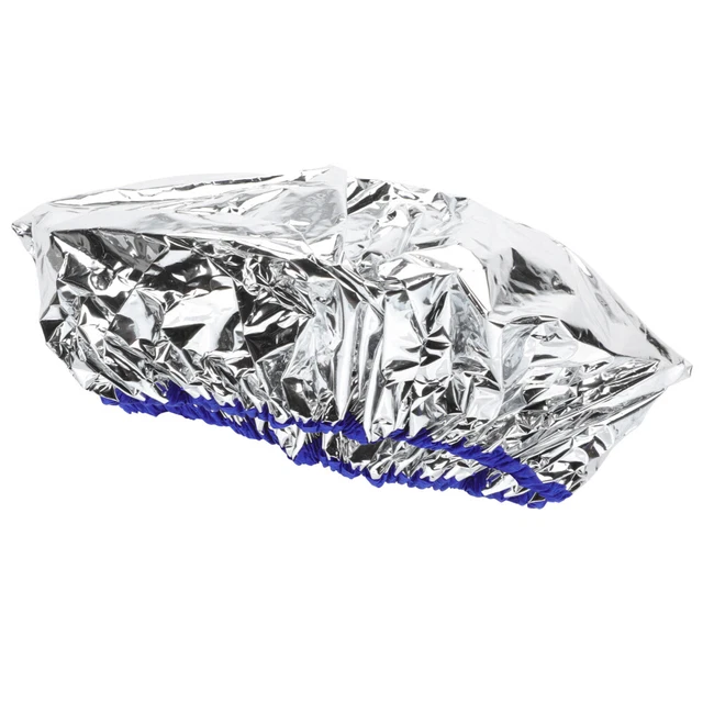 Máscara para el cabello Gorra para ducha para el cabello Gorra para el cabello con calefacción Gorra térmica Lámina de aluminio plateada