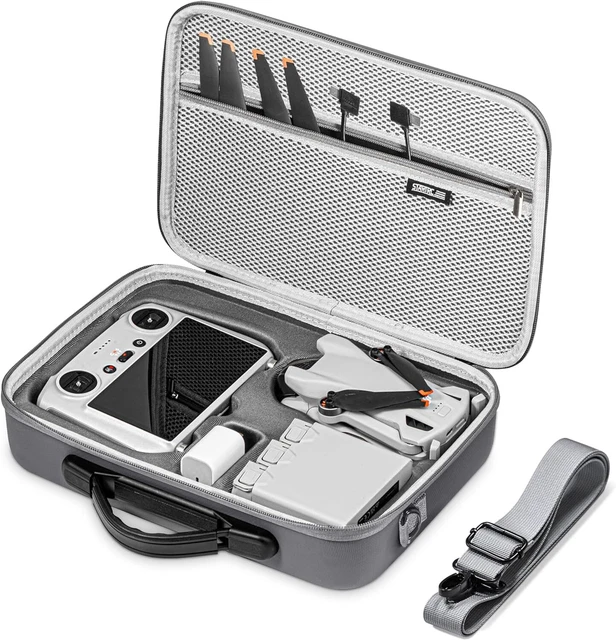 Custodia Rigida Impermeabile Per DJI Mini 4 Pro/Mini 3 Pro - Con Spazio Per Controller, Batterie E Accessori