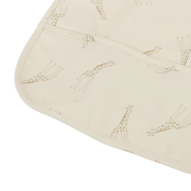 (Type 1)Bavoir Anti-gâchis Pour Bébé Doux Et Sûr Manchette élastique