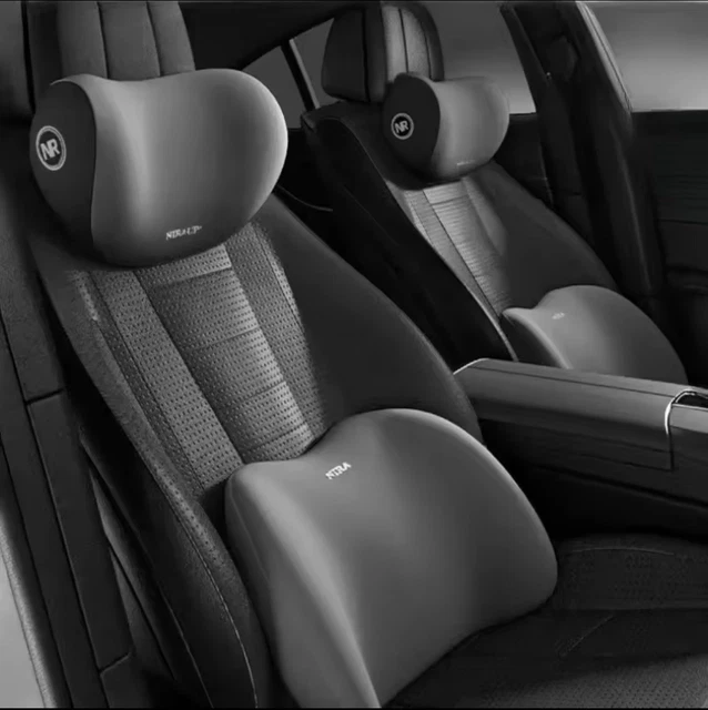 Cuscino Per Collo Auto In Memory Foam - Supporto Cervicale Regolabile Per Sedili - Foto 4