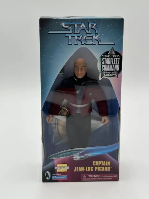 Playmates, Star Trek Starfleet Command Target, Captain Jean-Luc Picard 9"
