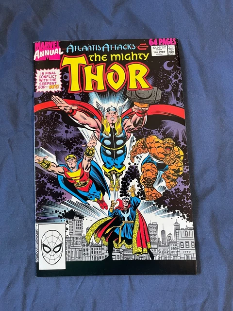 The Mighty Thor Annual #14 - Atlantis Attacks - Comic