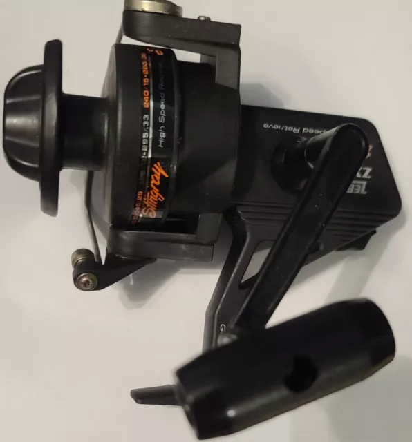 VINTAGE ZEBCO ZX60 Stingray Spinning Fishing Reel Nice $29.01