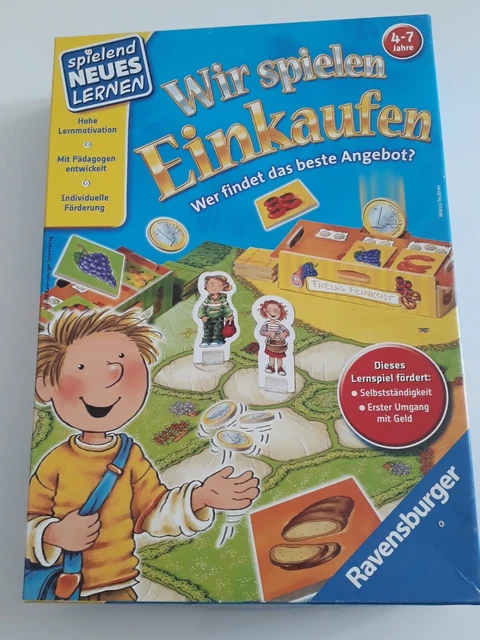 Wir spielen Einkaufen... Gesellschaftsspiel ab 4 Jahre Ravensburger