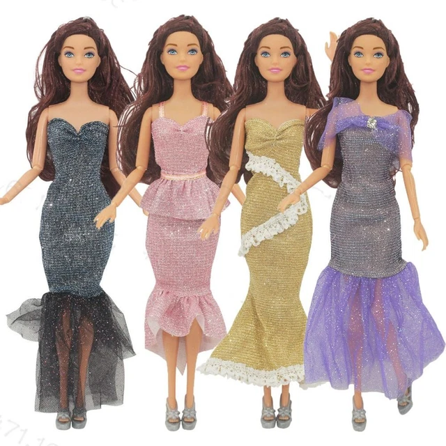 Fashion Elegant Party Clothes Doll Princess Skirt  30cm Doll/1/6 BJD Dolls