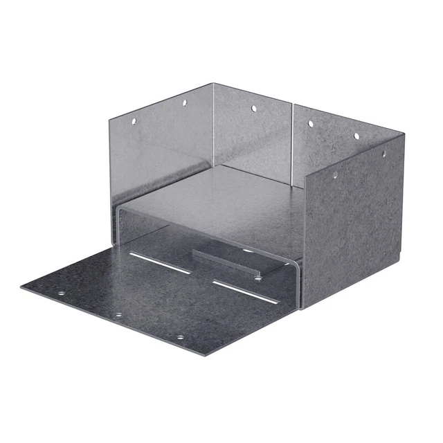 Simpson Strong-Tie ABW46Z Zmax Adjustable Post Base 12 ga. x 3 9/16 H x 3 W in.