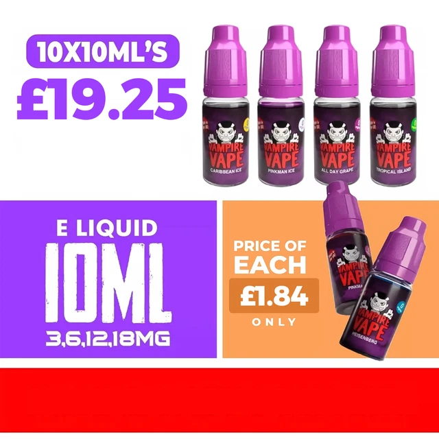 caribbean ice 50/50 e-liquid by vampire vape Vampire Vape E-liquid