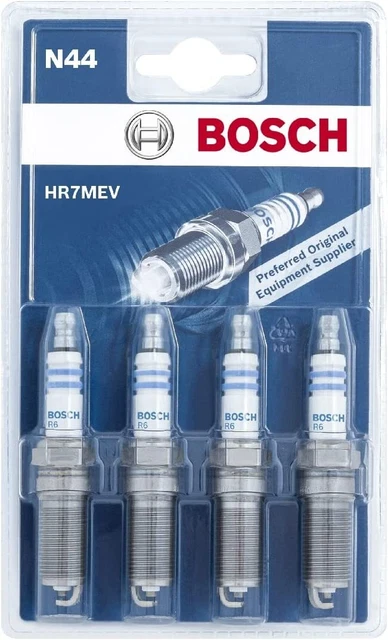Bosch Original Zündkerzen Auto 4 Stück N44 HR7MEV (0 242 236 866)