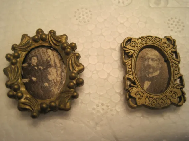 Doll House miniature pictures in frame 2pcs - $18.00