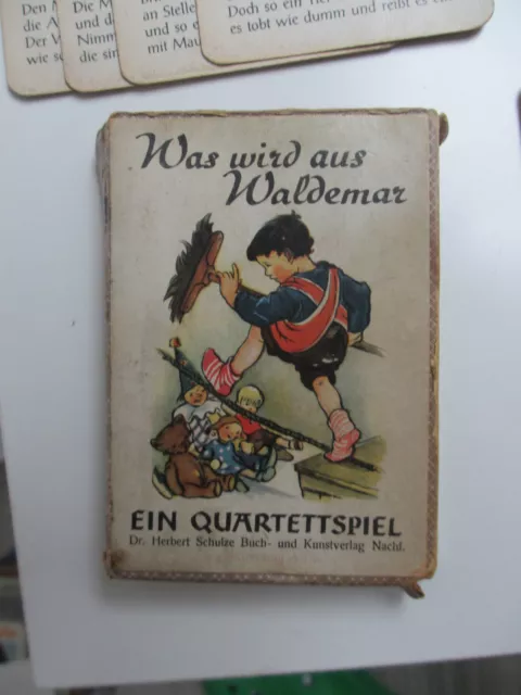 Was wird aus Waldemar   DDR Quartettspiel von 1953