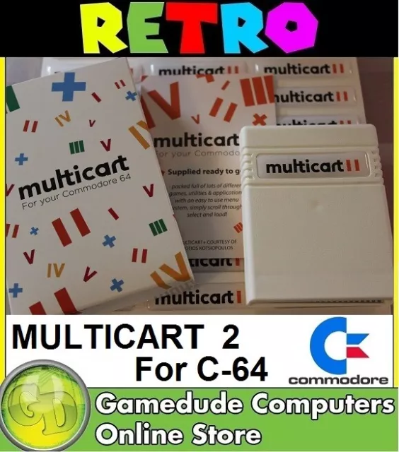 C64 MULTICART 2 -- Cartridge for Commodore 64 (C64) (C64C) (SX64) [F03]