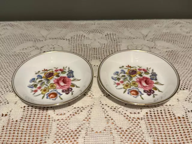 Royal Worcester England - Relish / Jam / Butter Dishes - Bournemouth - Gc