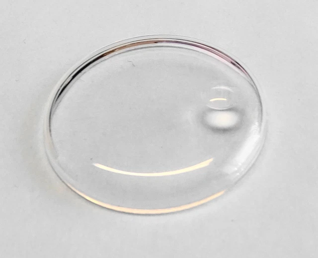 VERRE MONTRE CHEVÉ ROND 32.3 mm