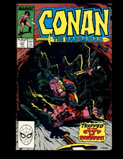 Conan The Barbarian #217, 218, 219, 220, 221, 222 - 1989 (HM711) Marvel NS