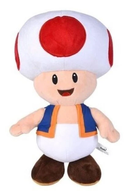 Peluche Toad Écureuil Bleu Super Mario - 21 Cm (Together+, Neuve Sous Emballage)