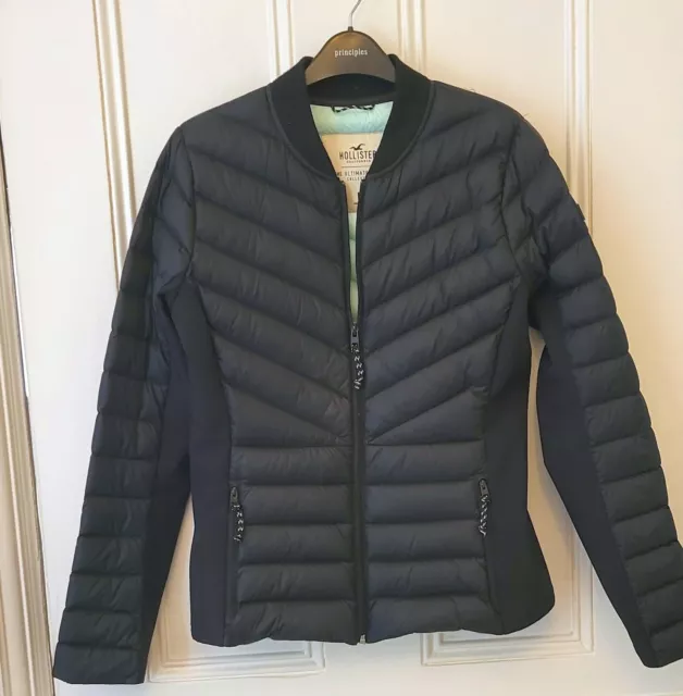 HOLLISTER ULTIMATE DOWN Collection quilted lightweight ladies jacket Size M 12.00 PicClick UK