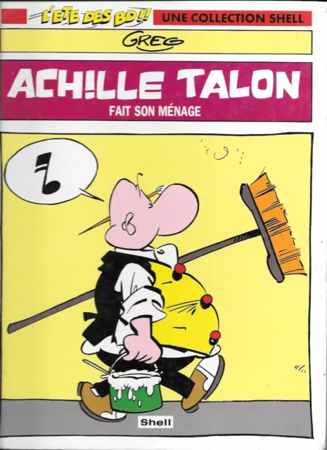 "Achille Talon fait son Ménage". Greg [Album] - Dargaud Editeur/Shell (1994)