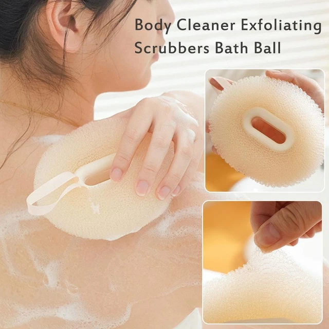 Bath Shower Foaming Ball Body Bath Brush Scrub Skin Massage Exfoliation Flowe✨h
