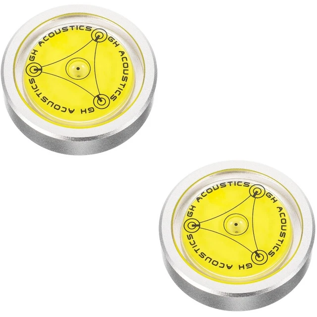 2x Schallplattenklemmen-Stabilisator Schallplattengewicht-Stabilisator
