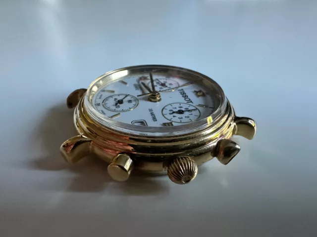 Armbanduhr Tissot S572 Unisex vergoldet 3