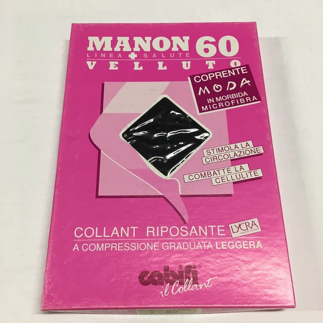 MANON COLLANT DONNA 60 den compressione graduata coprente blu EUR